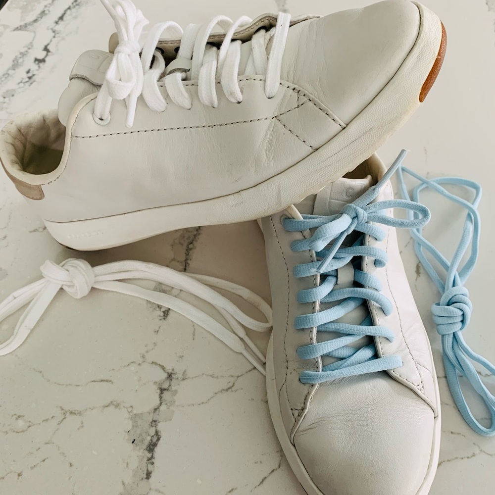 Cole Haan - Grand OS White Sneakers size 7